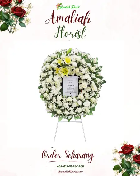 Krans Bunga Duka Mrisen