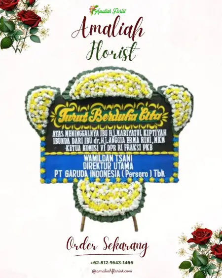Papan Bunga Duka Mrisen